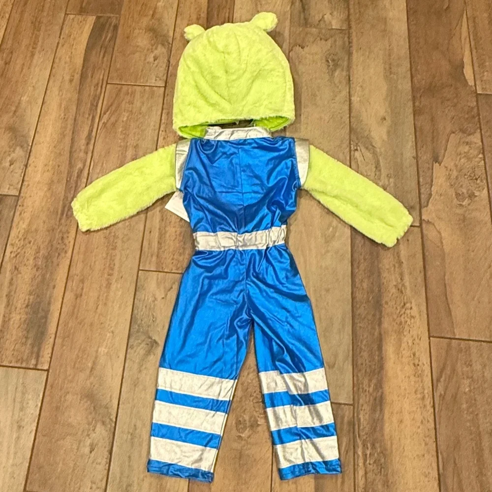 Green Alien Astronaut Light-Up Costume - PBK